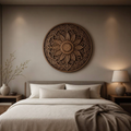 3D Laser-Cut Mandala Wall Art – Intricate Decorative Bohemian Home Accent