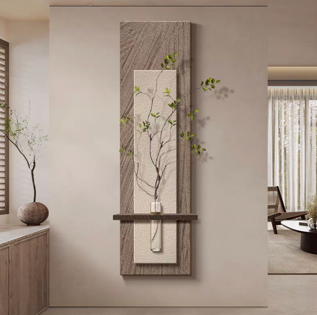 Modern Minimalist Green Entryway Console Table – Stylish Contemporary Accent