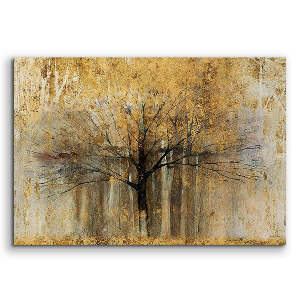 Vintage Landscape Canvas Wall Art – Timeless Scenic Painting for Elegant Interiors